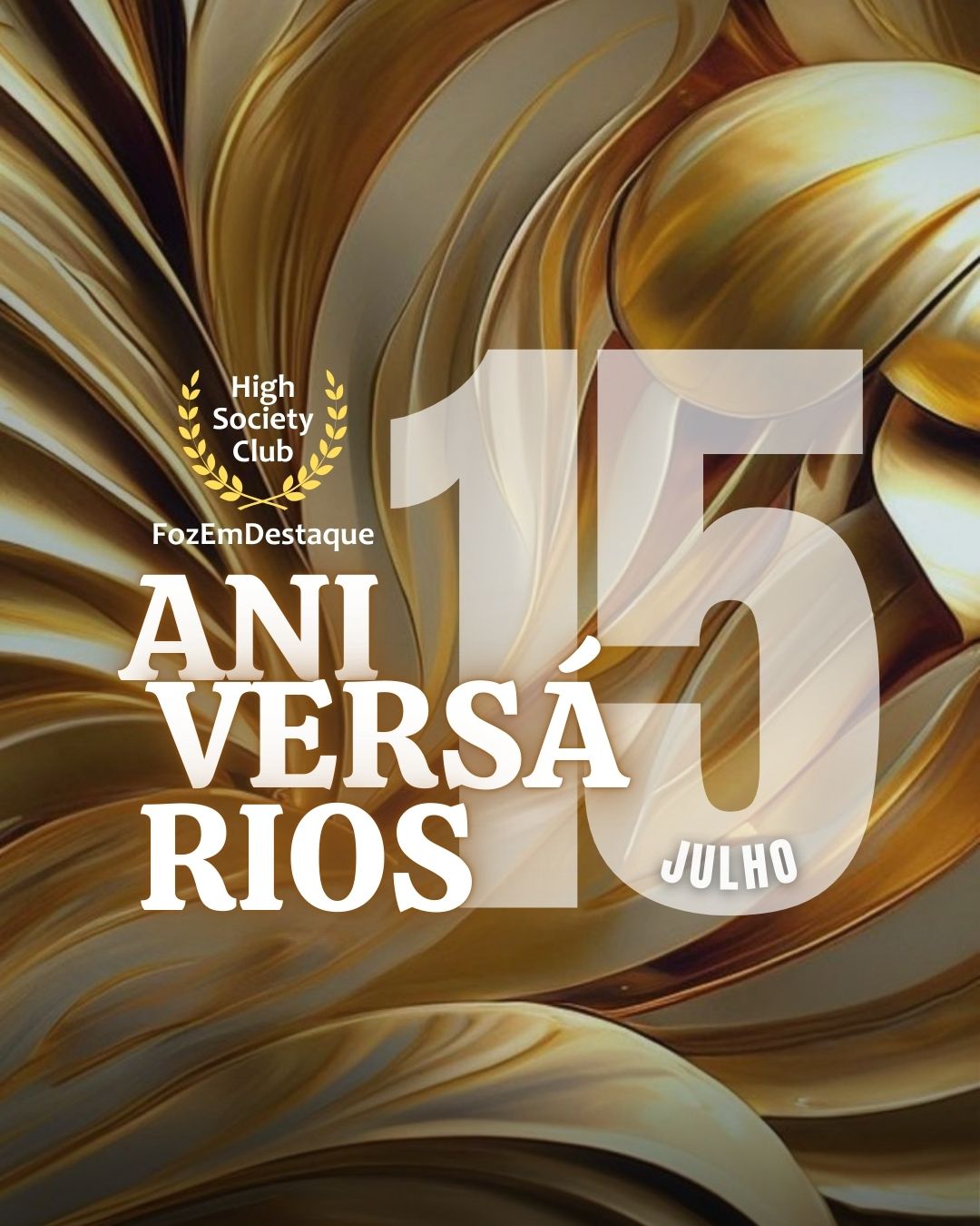 Aniversariantes do Dia 15 de Julho: Talento, Elegância e Inspiração no High Society Club 9