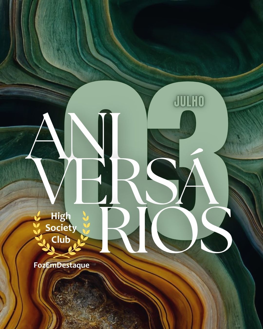 Aniversariantes de 03 de Julho de 2025 9