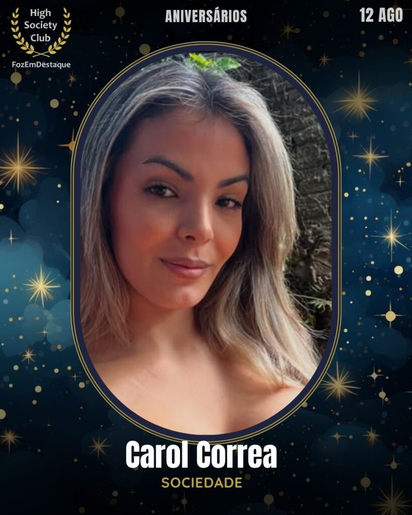 Carol Correa
Sociedade