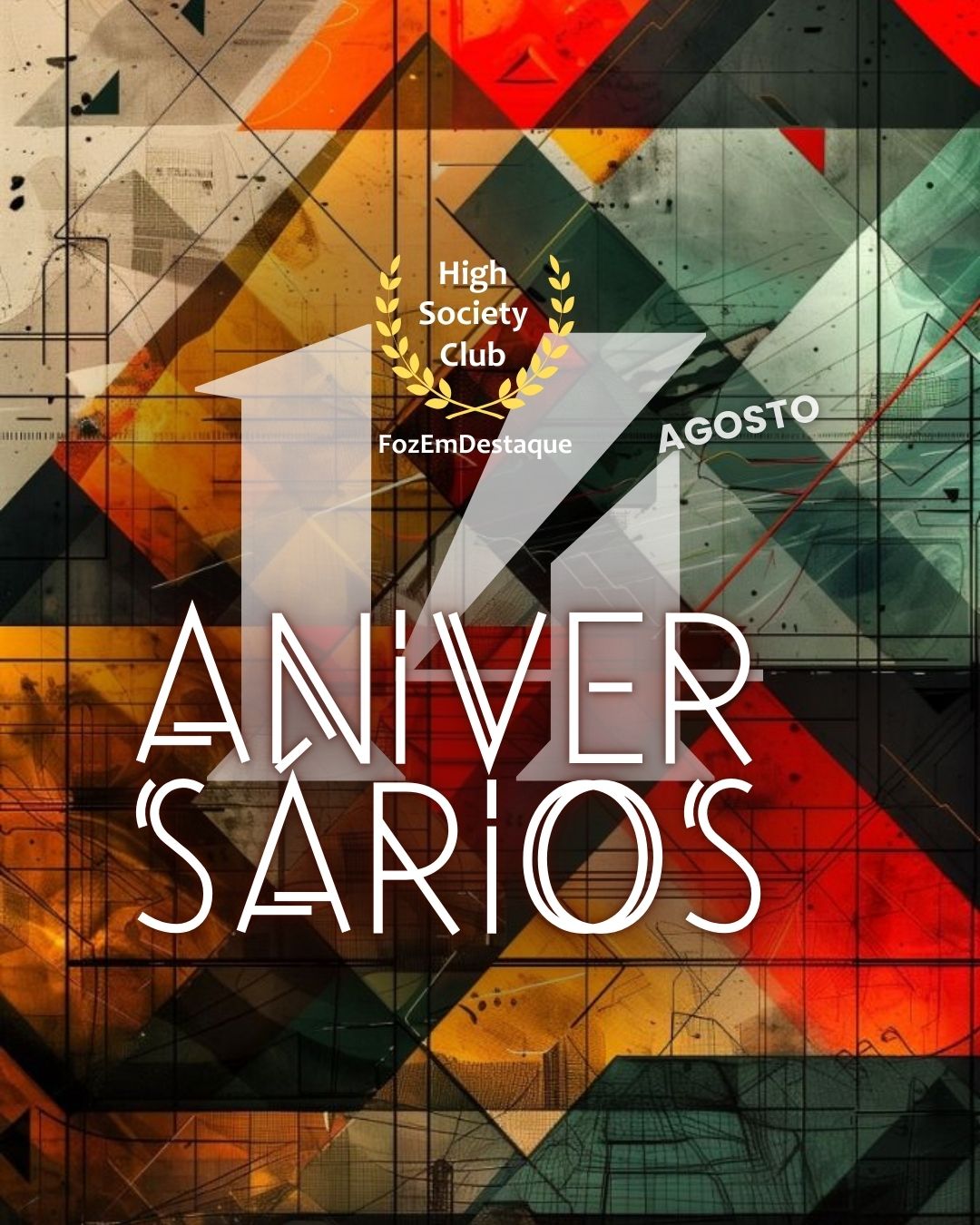 Aniversariantes do dia 14/08/2025 no HighSocietyClub FozEmDestaque 10