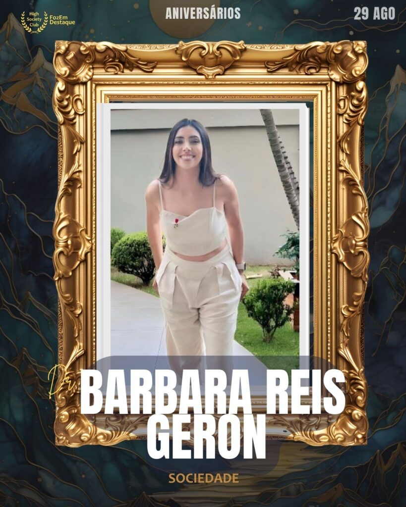 Barbara Reis Geron
Sociedade