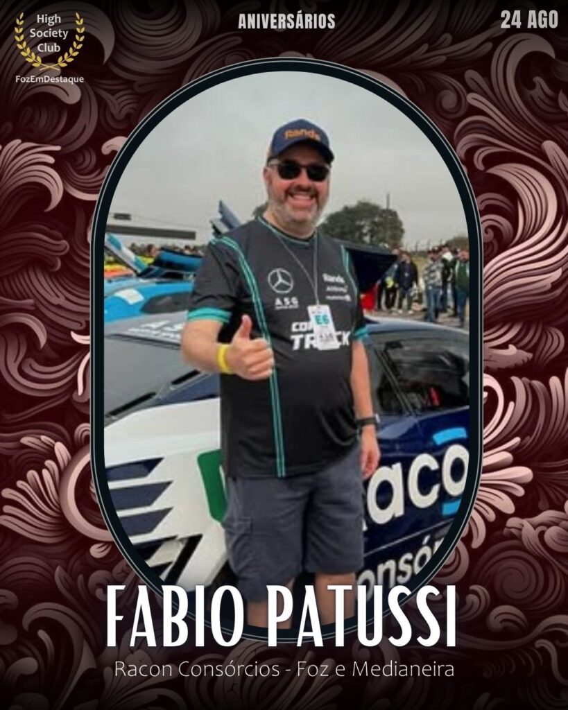 Fabio Patussi
Racon Consórcios - Foz e Medianeira