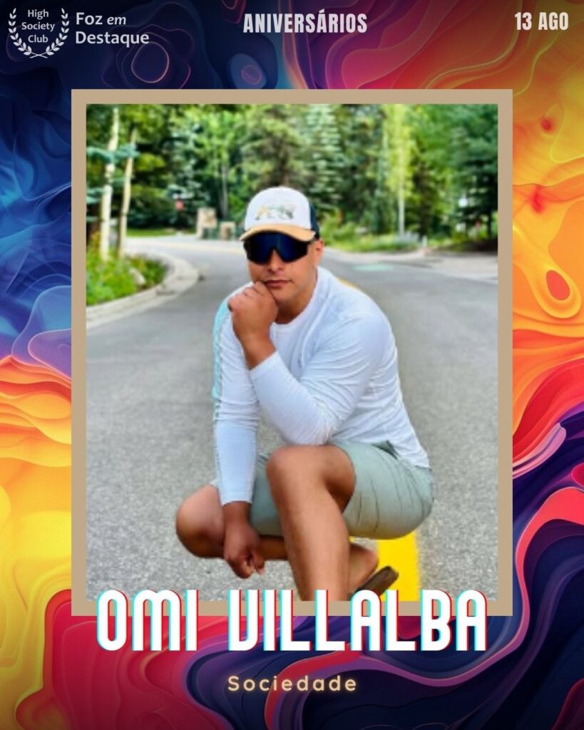 Omi Villalba
Sociedade
Aniversariantes 13 agosto