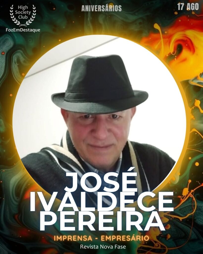 José Ivaldece Pereira
Imprensa - Empresário
Revista Nova Fase
