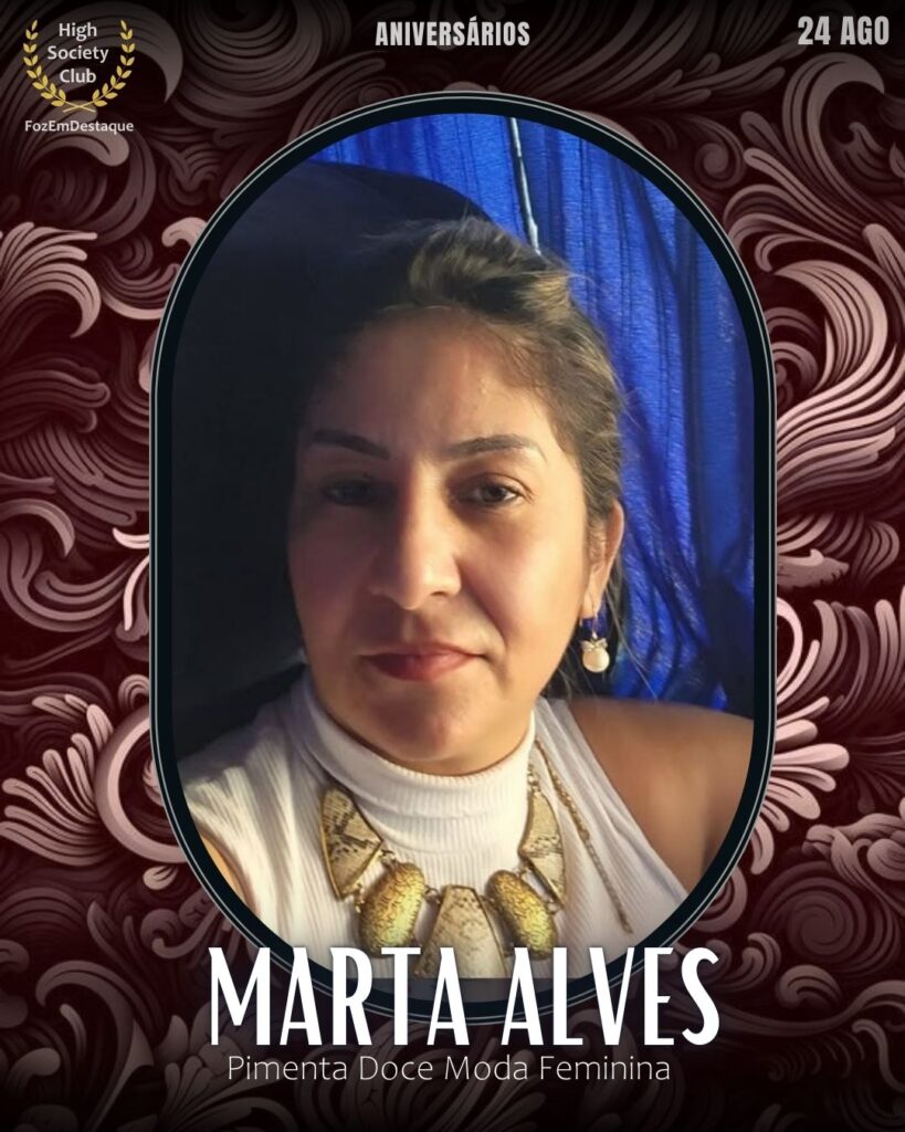 Marta Alves
Pimenta Doce Moda Feminina