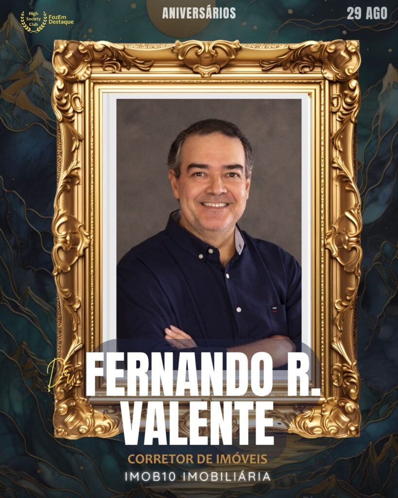 Fernando R. Valente
Corretor de Imóveis