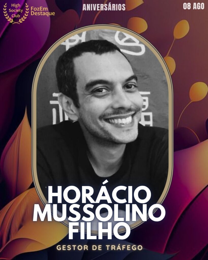 Horácio Mussolino Filho
Gestor de Tráfego