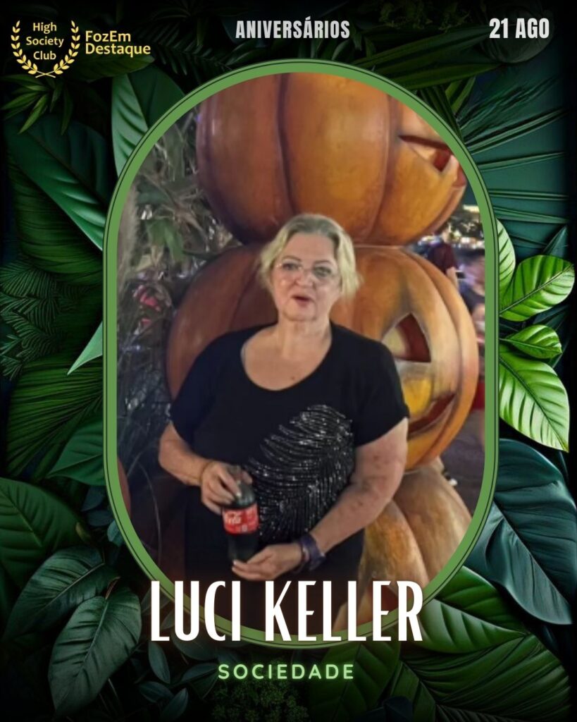 Luci Keller
Sociedade
