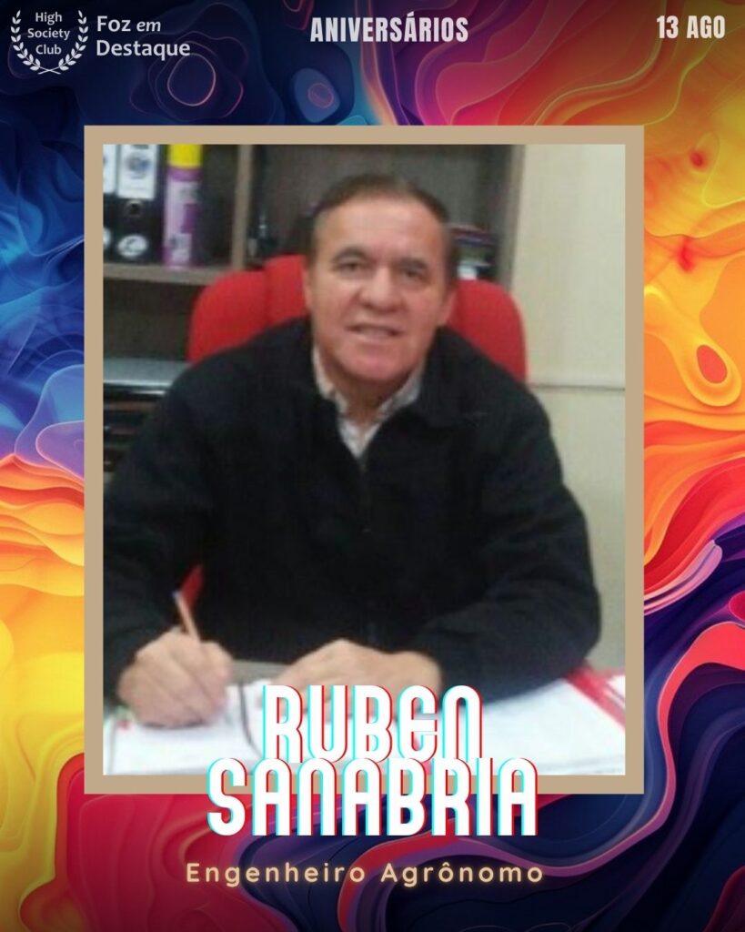 Ruben Sanabria
Engenheiro Agrônomo