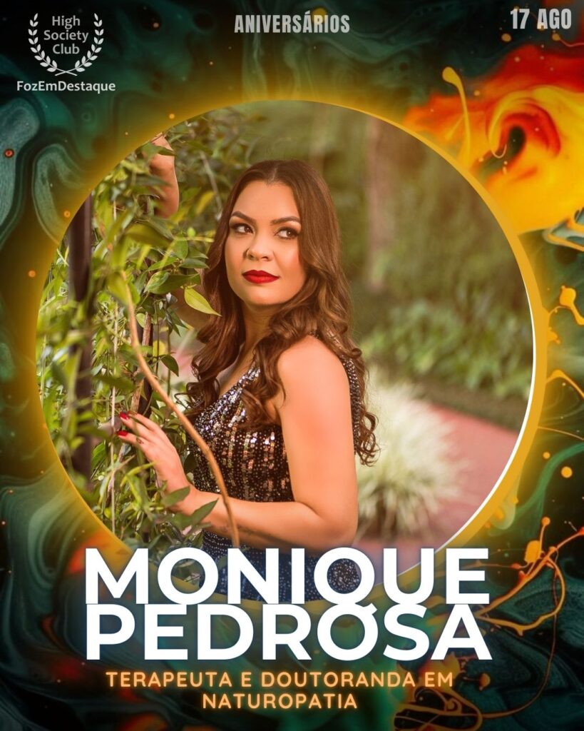 Monique Pedrosa
Terapeuta e Doutoranda em Naturopatia