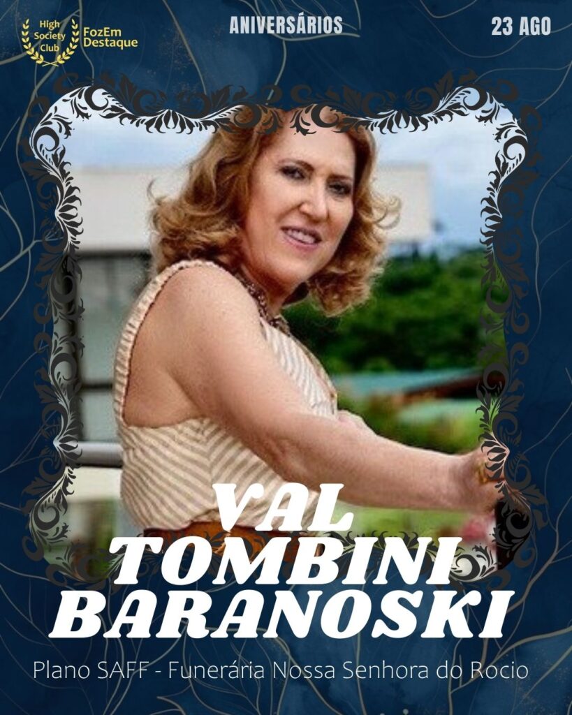 Val Tombini Baranoski
Plano SAFF - Funerária Nossa Senhora do Rocio