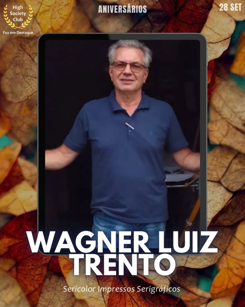 Wagner Luiz Trento
Sericolor Impressos Serigráficos