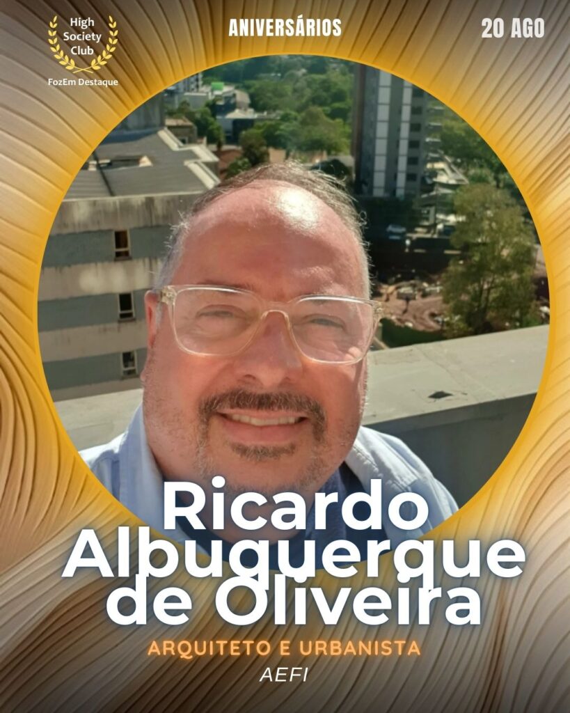 Ricardo  Albuquerque de Oliveira
Arquiteto e Urbanista
