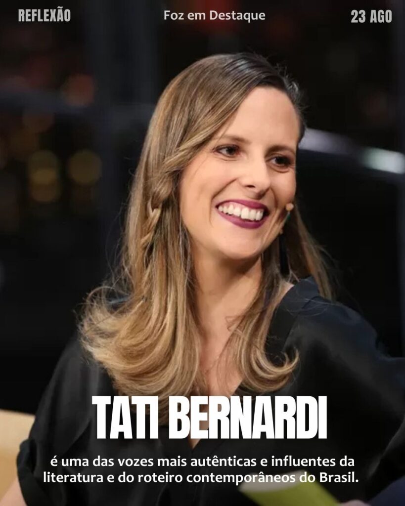 Tati Bernardi irmãos infância
