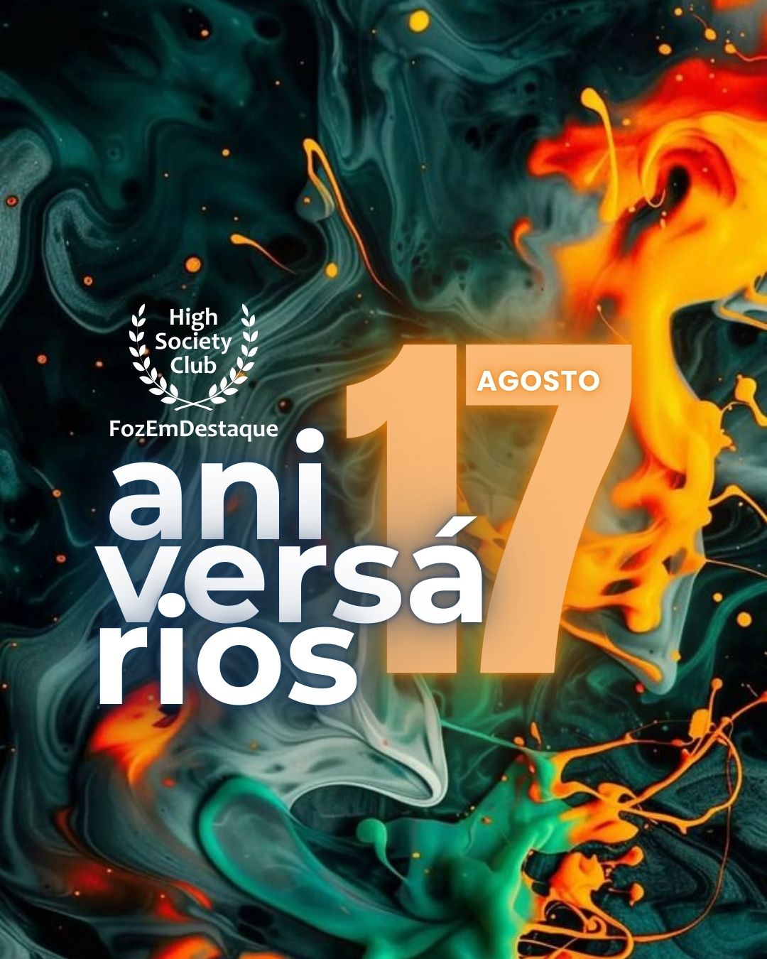 Aniversariantes do Dia – 17 de Agosto de 2025 | HighSocietyClub FozEmDestaque 7