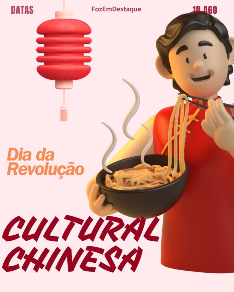 Dia da Revolução Cultural Chinesa
Reflexão Diária - FozEmDestaque