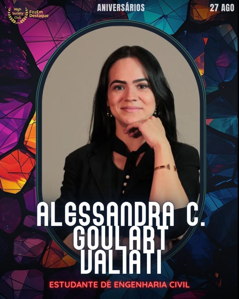 Alessandra C. Goulart Valiati
Estudante de Engenharia Civil