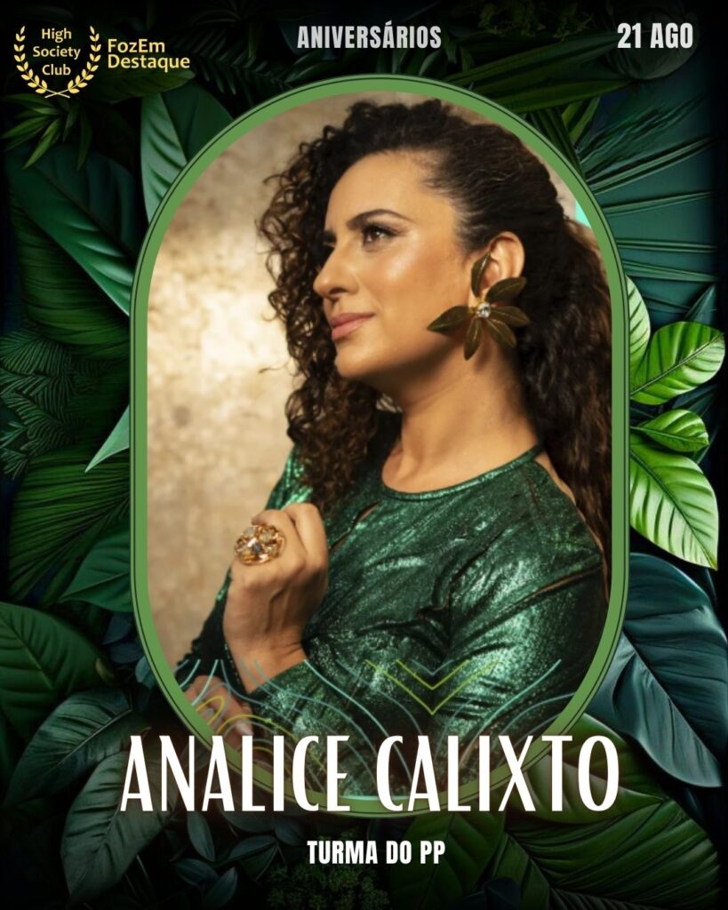 Analice Calixto
Turma do PP
