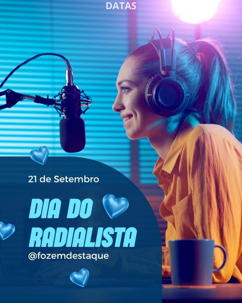 📻 Dia do Radialista
Significados e homenagens
FozEmDestaque #suavidamaisdivertida