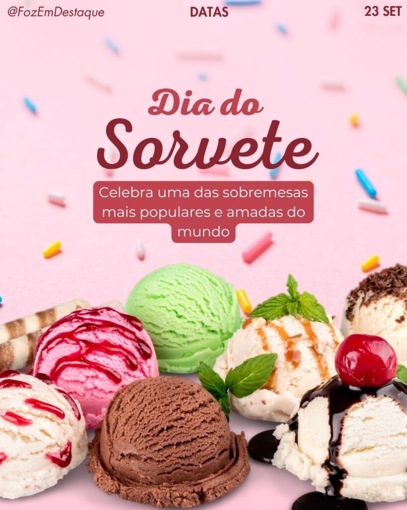 Dia Nacional do Sorvete