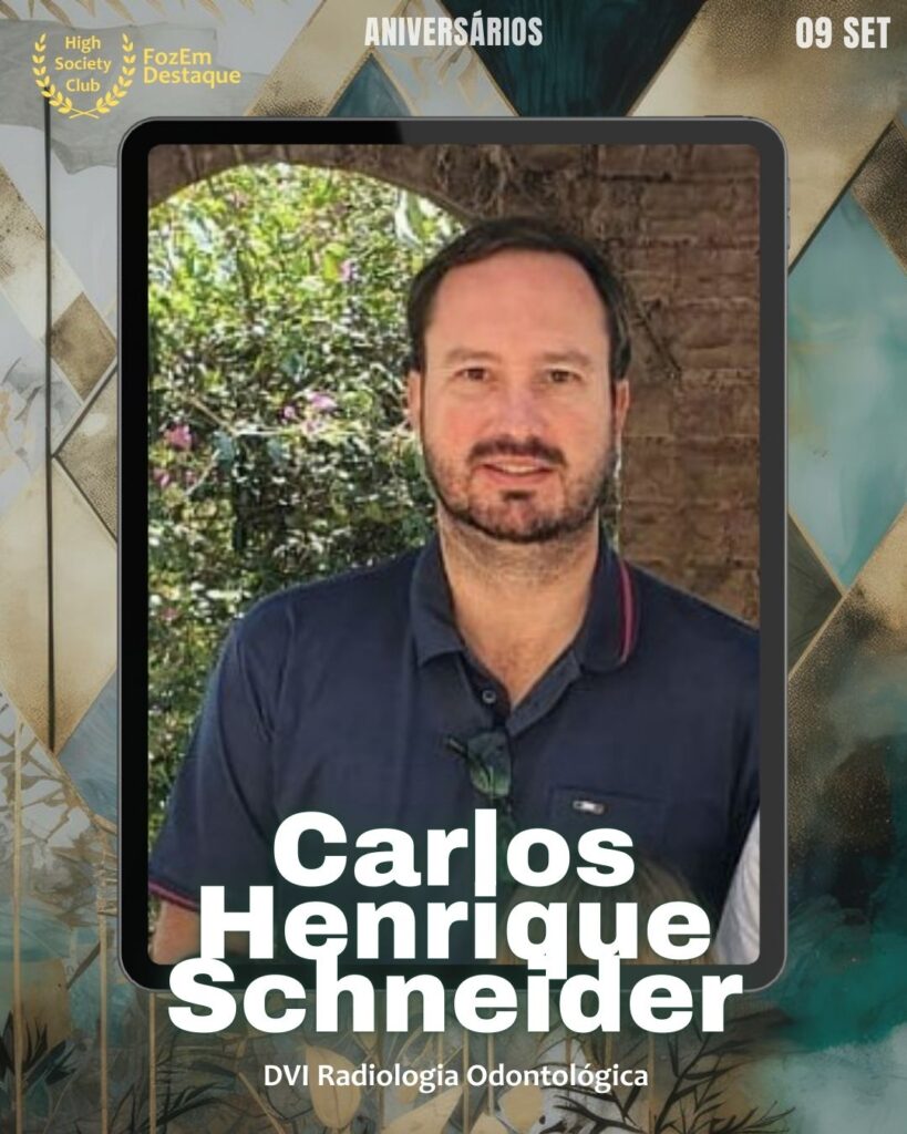 Carlos Henrique Schneider
DVI Radiologia Odontológica
