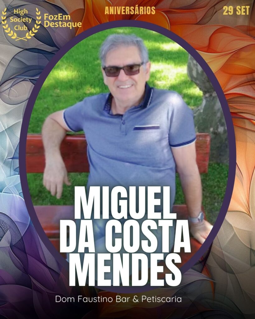 Miguel Da Costa Mendes
Dom Faustino Bar & Petiscaria