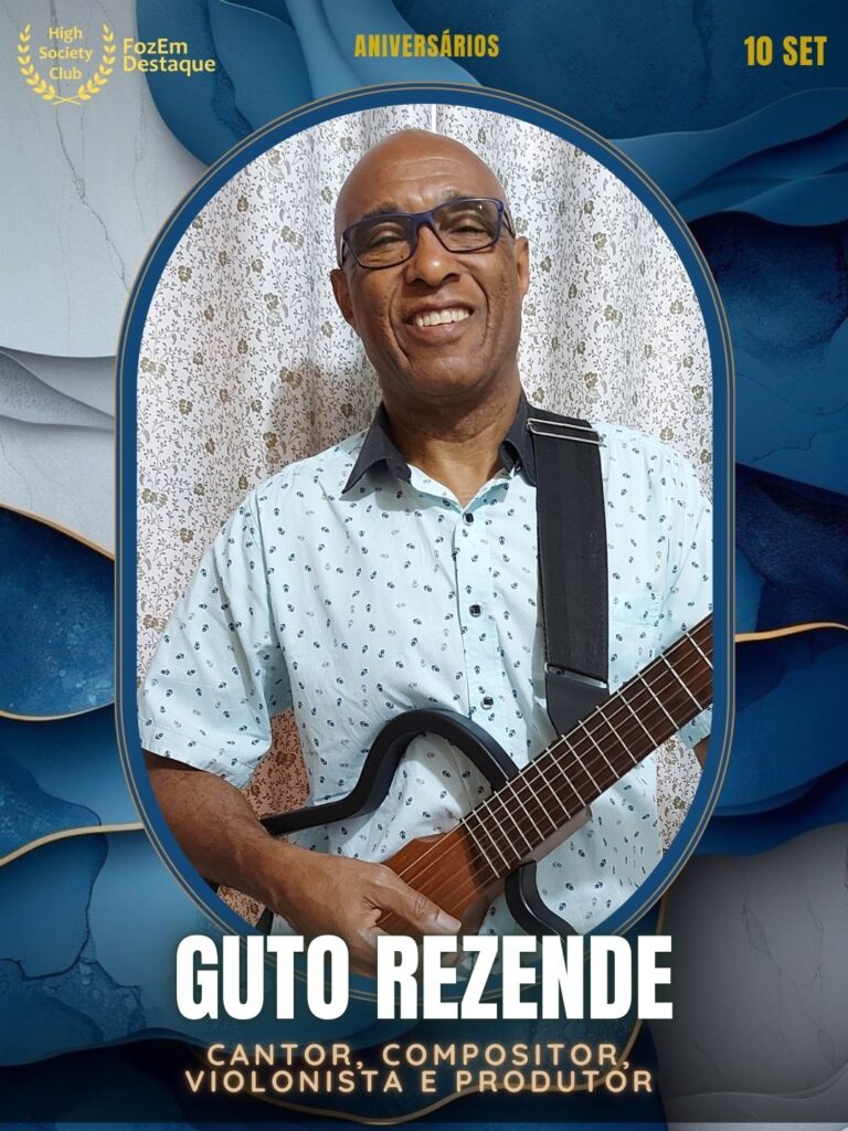 Guto Rezende
Cantor, compositor, violonista e produtor
