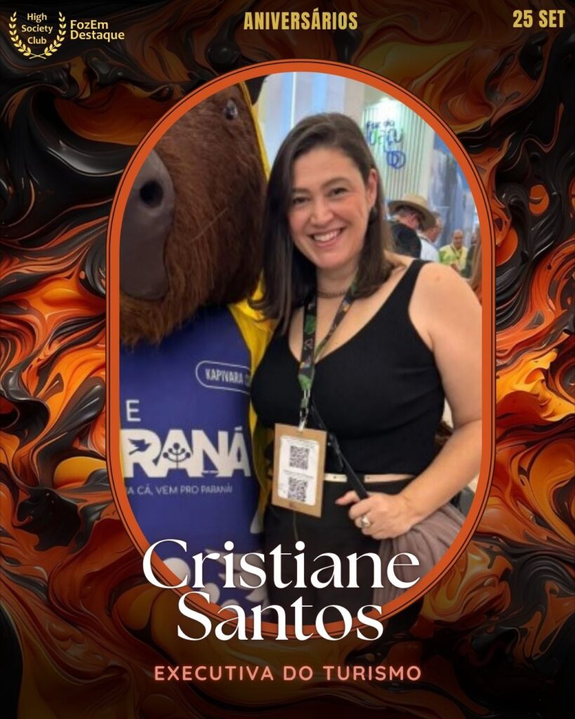Dra. Cledy dos Santos - Advogada
Aniversariantes 25 setembro foz