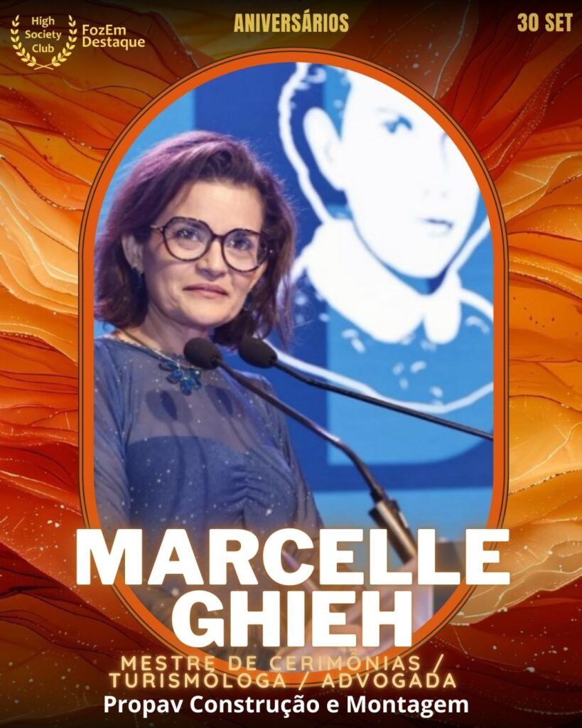Marcelle Ghieh
Mestre de Cerimônias / Turismóloga / Advogada - Propav Construção e Montagem
