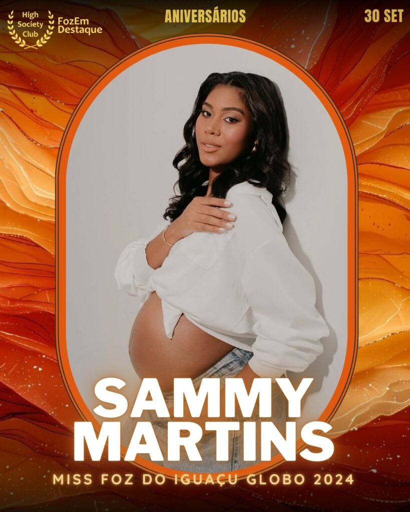 Sammy Martins
Sociedade
Miss Foz do Iguaçu Globo 2024