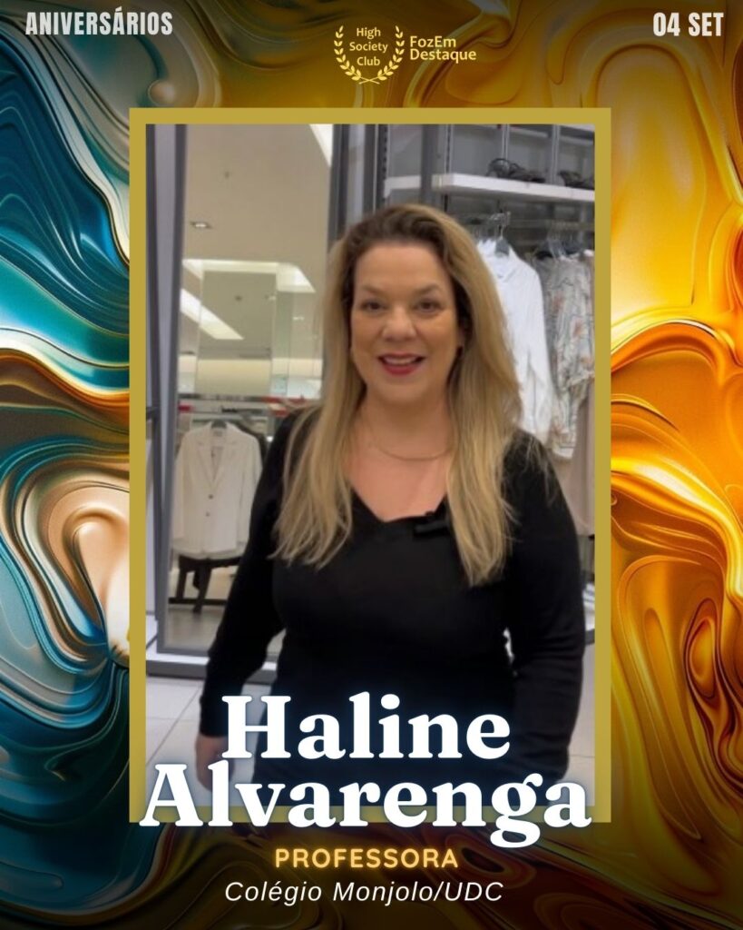 Haline Alvarenga
Professora
