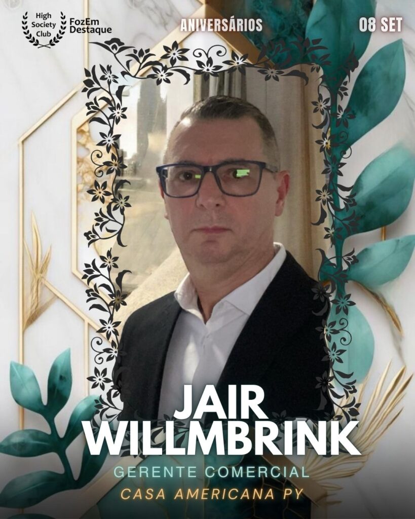 Jair Willmbrink
Gerente Comercial