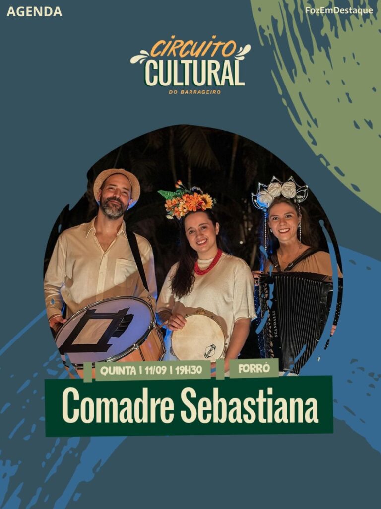 Agenda Mercado 11/14 Setembro
Agenda Cultural Mercado Públioc Barrageiro
Comadre Sebastiana
FozEmDestaque