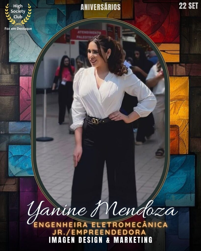 Yanine Mendoza
Engenheira Eletromecânica Jr./Empreendedora