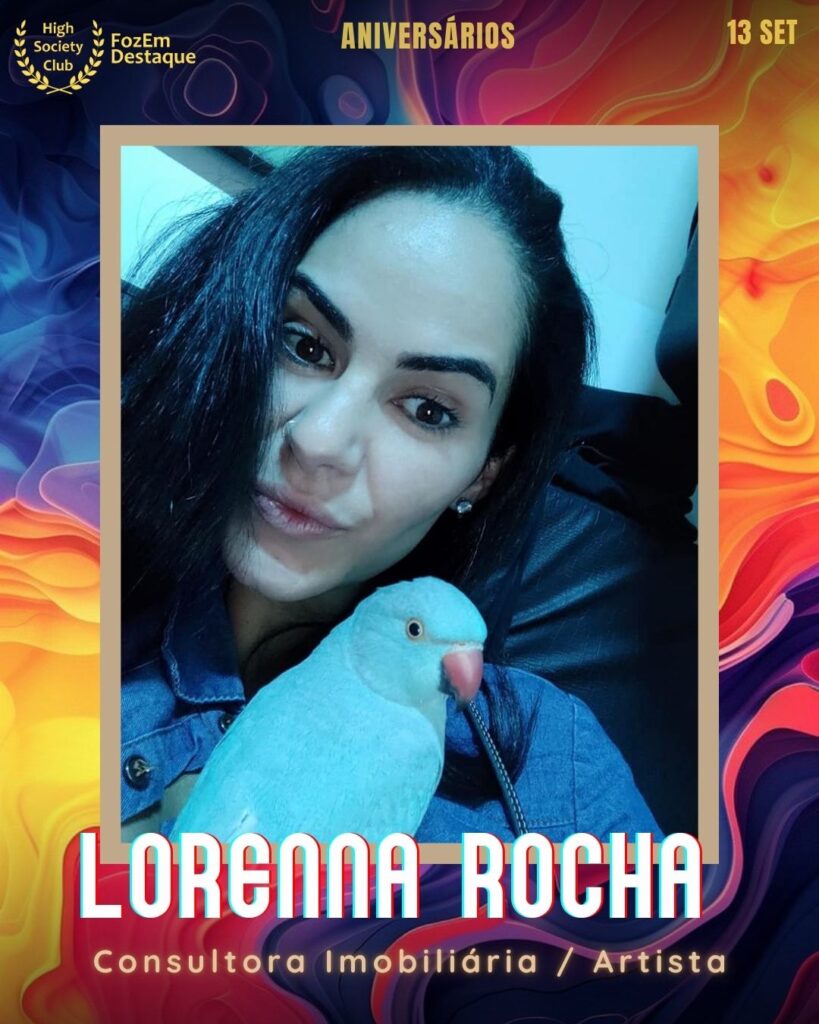 Lorenna Rocha
Consultora Imobiliária / Artista