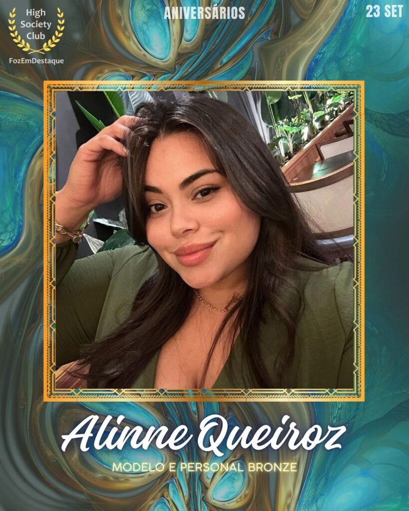 Alinne Queiroz
Modelo e Personal Bronze