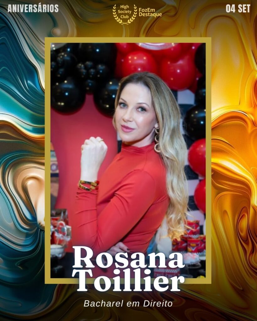 Rosana Toillier
Bacharel em Direito
