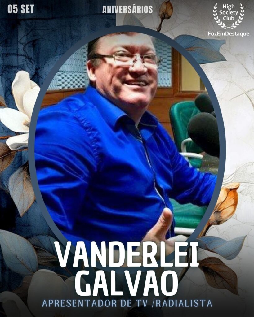 Vanderlei Galvão
Apresentador de TV/Radialista