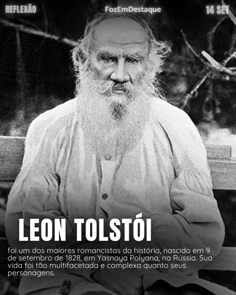 Força do Bem Tolstói
FozEmDestaque
