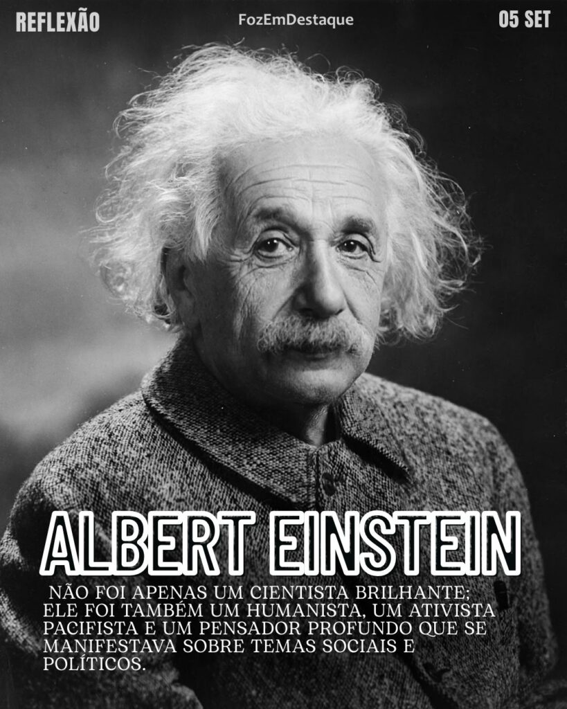 "Temos de fazer o melhor que podemos. Esta é a nossa sagrada responsabilidade humana." (Albert Einstein)
Einstein responsabilidade humana