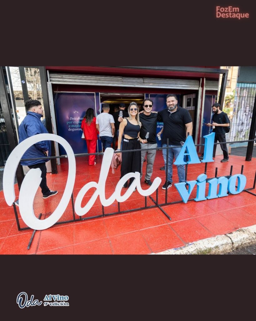 Oda al Vino Argentina 2025 9ª edição Foz em Destaque
Oda Vinoteca
9ª edição
Puerto Iguazú Argentina
Liliam Zakidalski e Gisela Viana