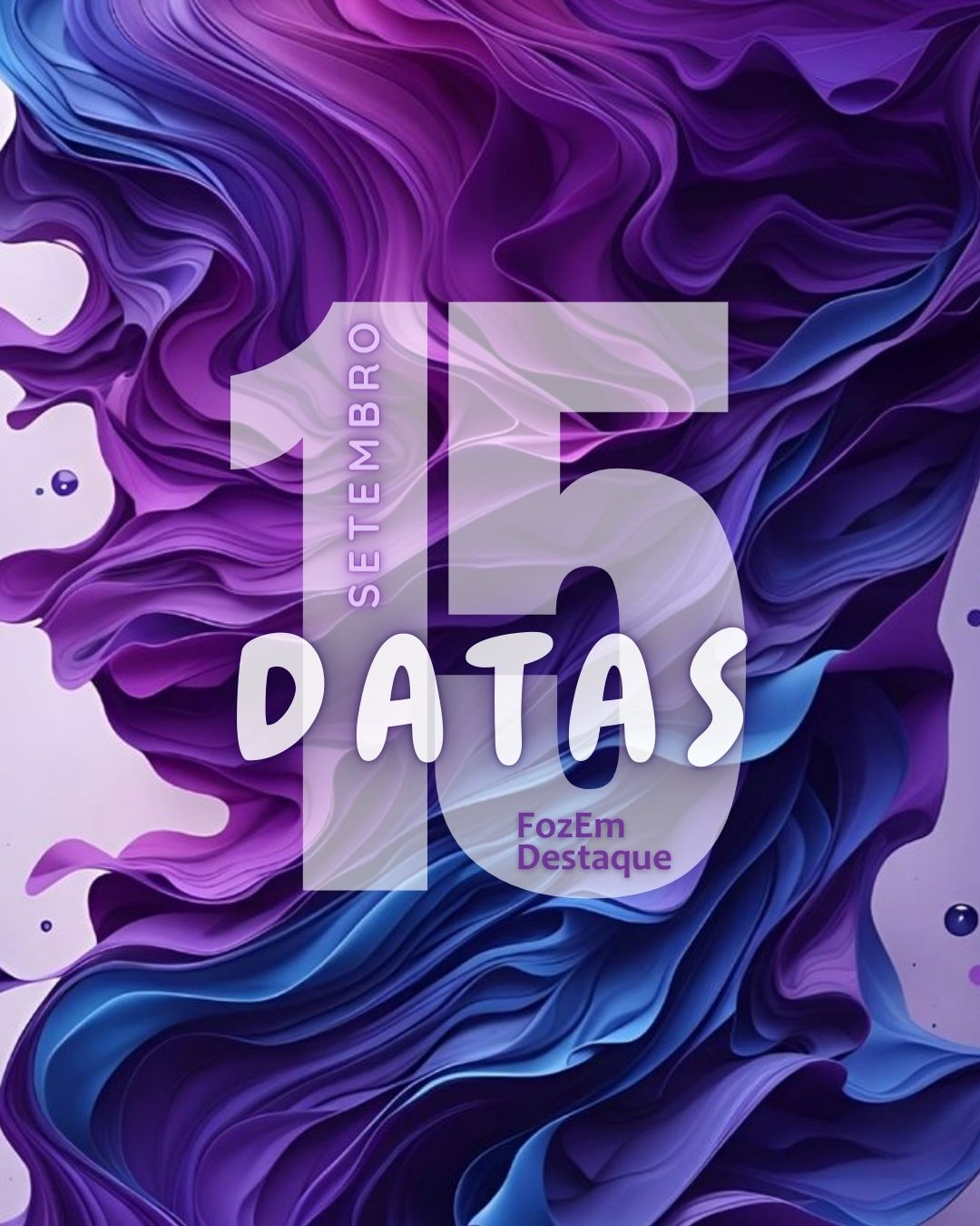 Setembro 15: Conscientização sobre Linfomas, Democracia, Dia do Cliente e Mais em Foz do Iguaçu 4