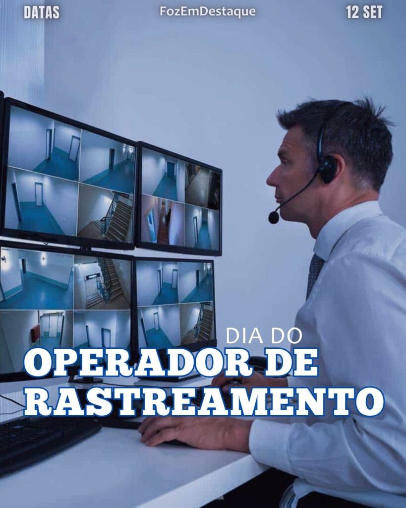Datas comemorativas setembro celebrações
Dia do Operador de Rastreamento