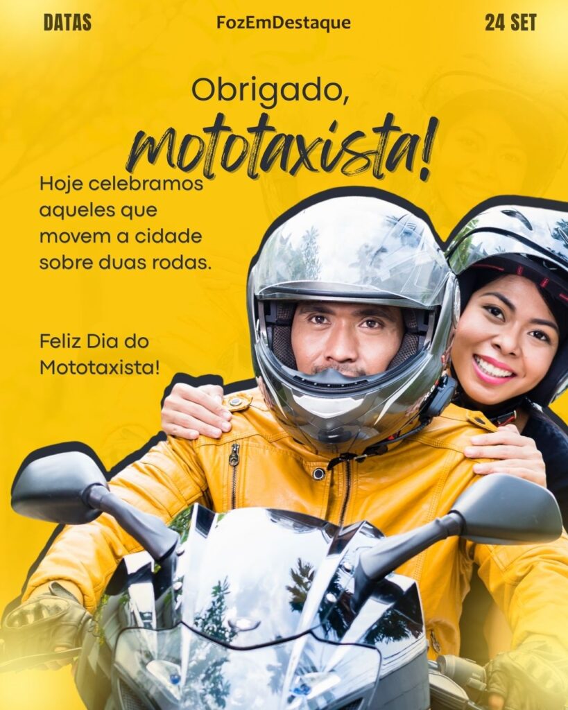 Dia do Mototaxista – 24 de Setembro
dia do mototaxista
Datas FozEmDestaque