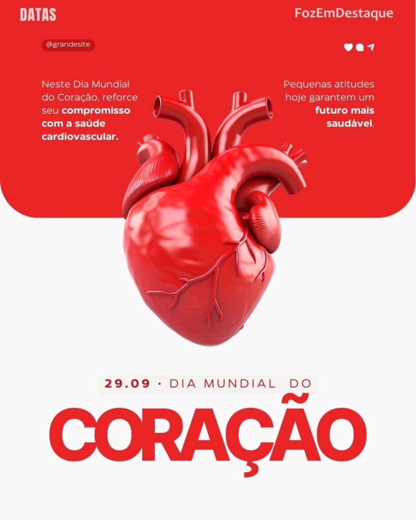 Dia Mundial do Coração
Datas comemorativas de hoje