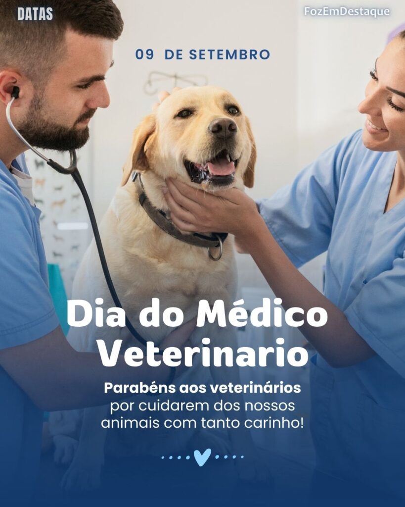 Dia do Médico Veterinário
Datas comemorativas 09 de setembro