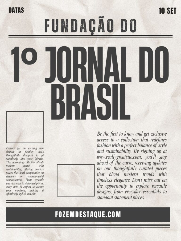 Fundação do 1º Jornal do Brasil
datas comemorativas 10 setembro