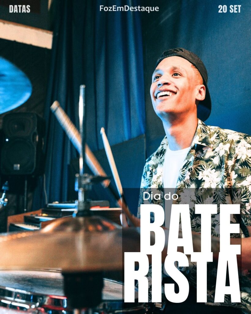 Dia do Baterista: O Coração da Música
Datas Comemorativas 20/09/2023
FozEmDestaque