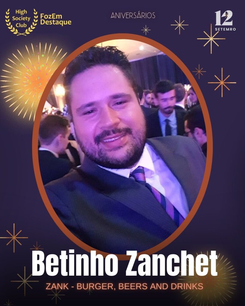 Betinho Zanchet
Zank - Burger, Beers and Drinks