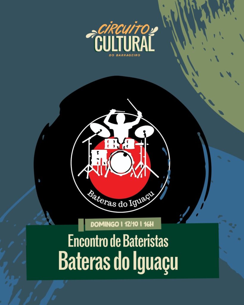 Bateras do Iguaçu
Agenda Cultural Barrageiro 8/12/10/2025
Maercado Público Barrageiro FozEmDestaque